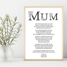 Mother Of The Bride Foil Print Mum