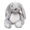 Personalised Plush Grey Rabbit