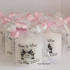 Set Of 10 Personalised "Happily Ever After" Wedding Favours