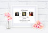 A Grandchild Fills A Space In Your Heart Personalised Photo Print