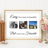 Every Love Story Is Beautiful Personalised Photo Print