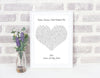 Personalised When Tomorrow Starts Without Me Foiled Poem